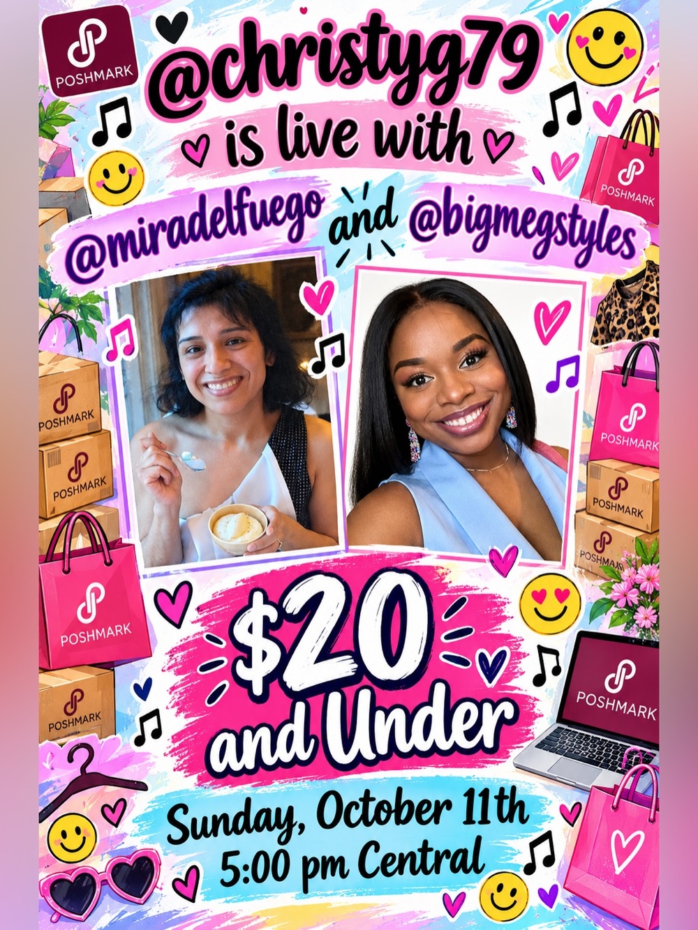 $20 & Under Show @karinescloset and @jennifermill235
Oct 4th 5:00 central - Picture 3 of 14